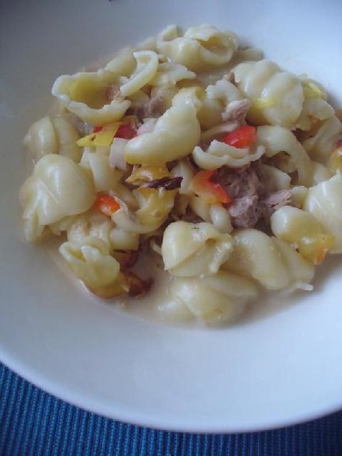 Pasta-tonnikalavuoka - Resepti 